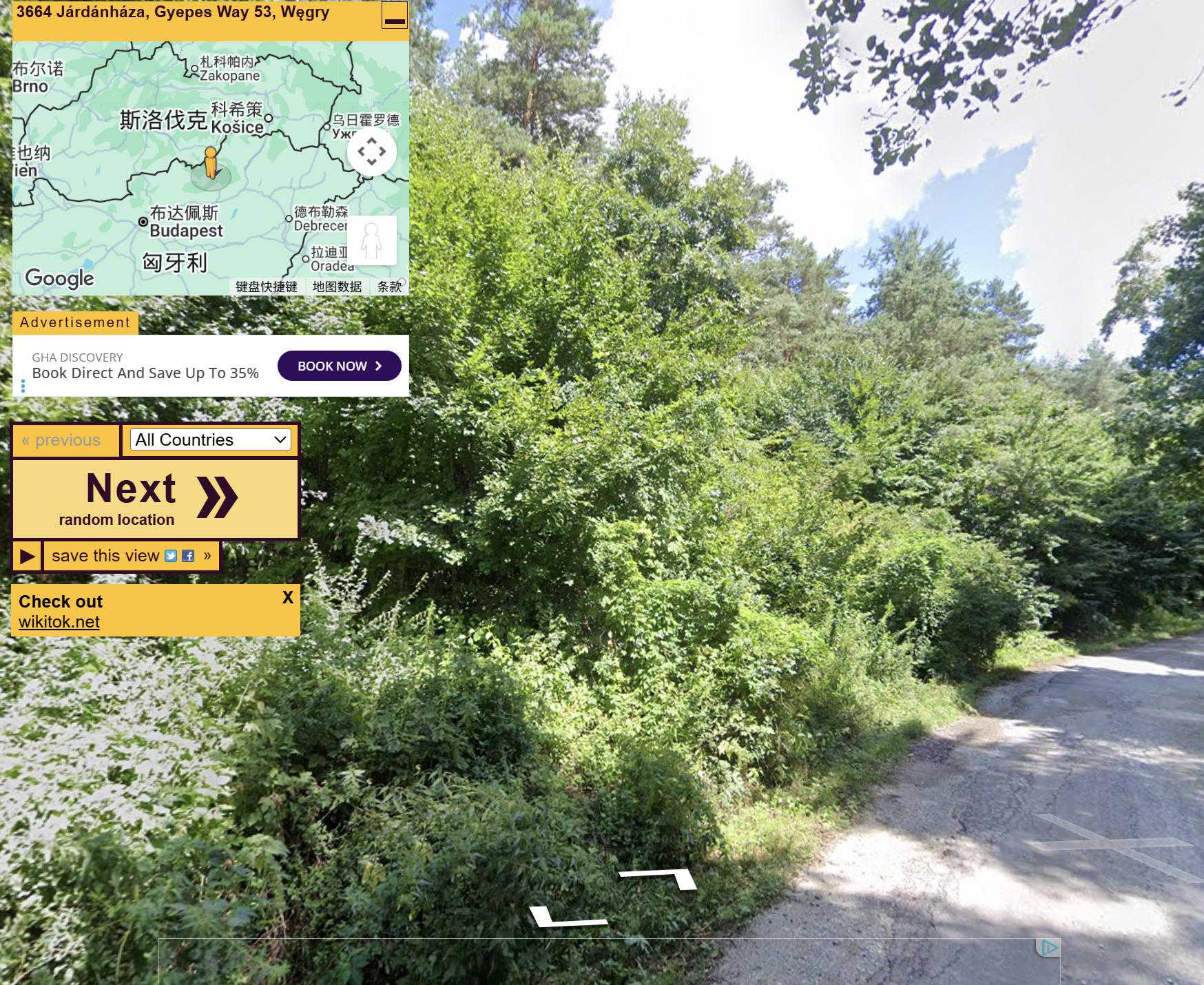 RandomStreetView 界面预览